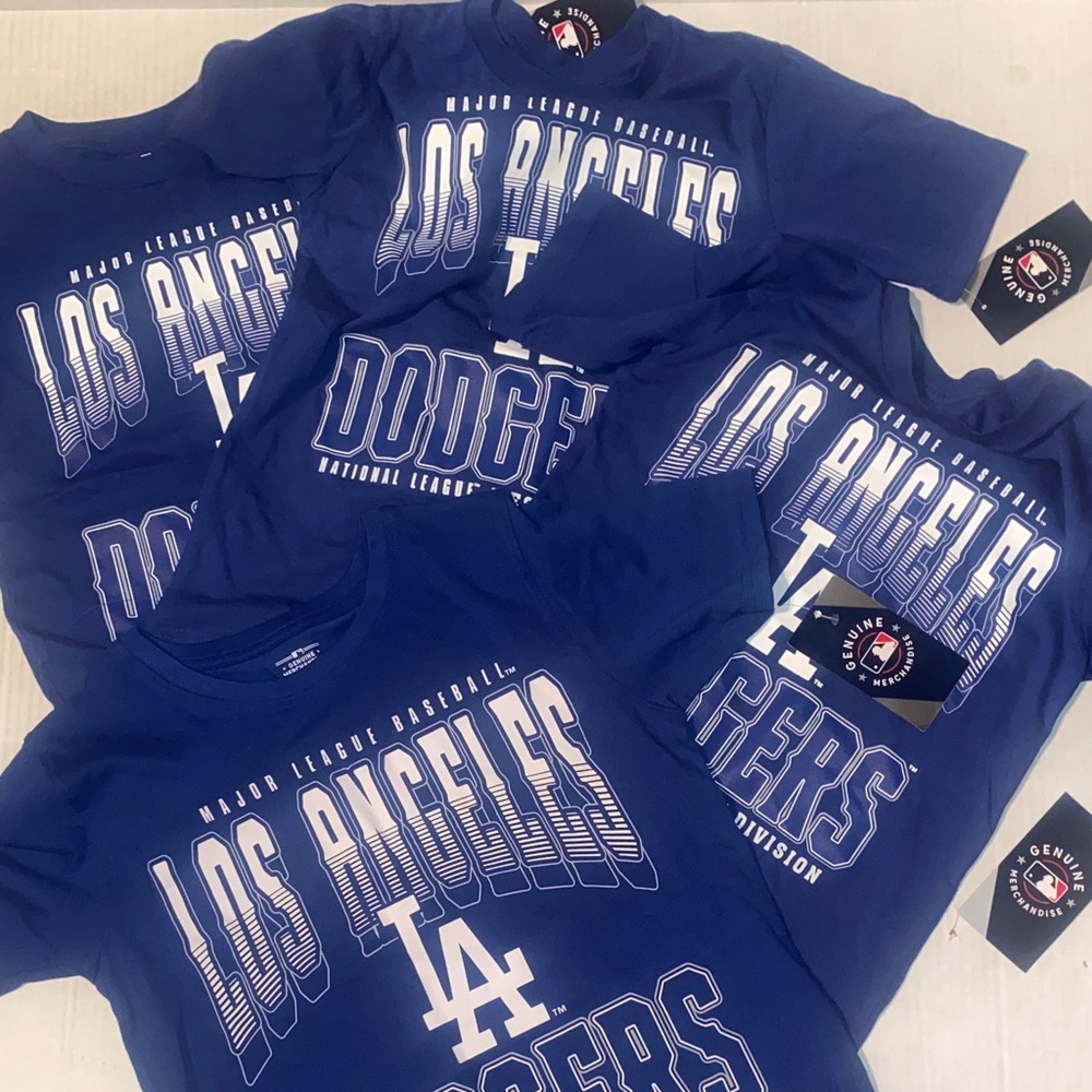 Youth Blue Graphic Tee - MLB Official